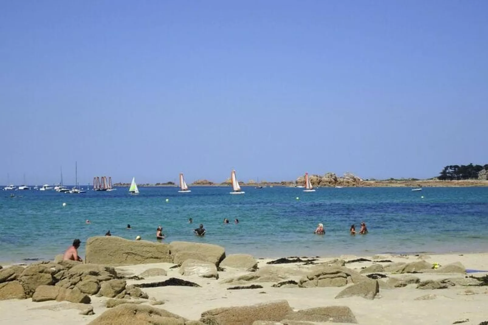Holiday home Langoat-Areas summer 20km