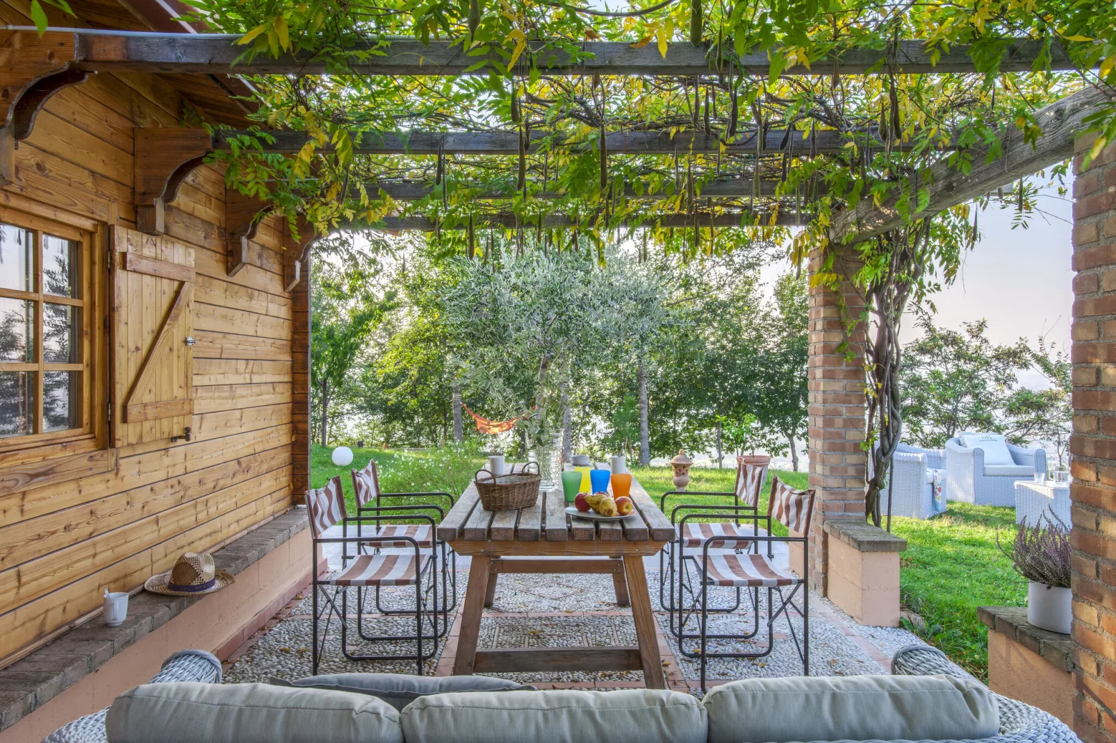 Le Castorelle-Terrassenbalkon