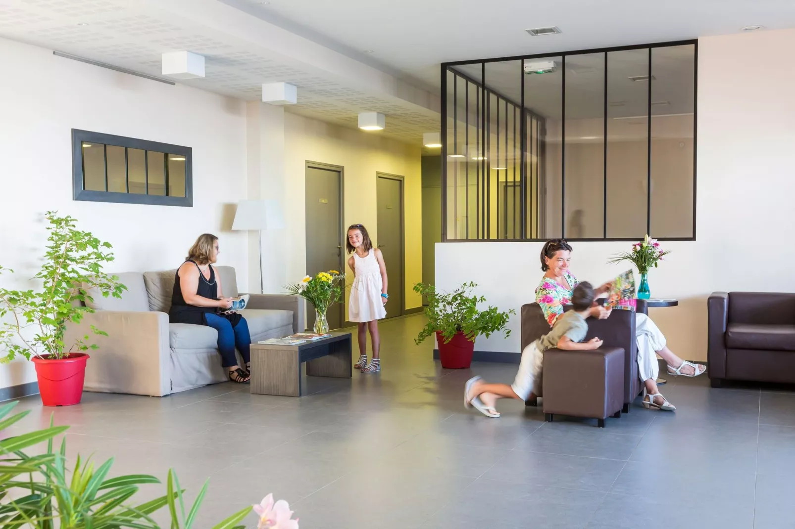 Residence de la Plage 1-Reception hall