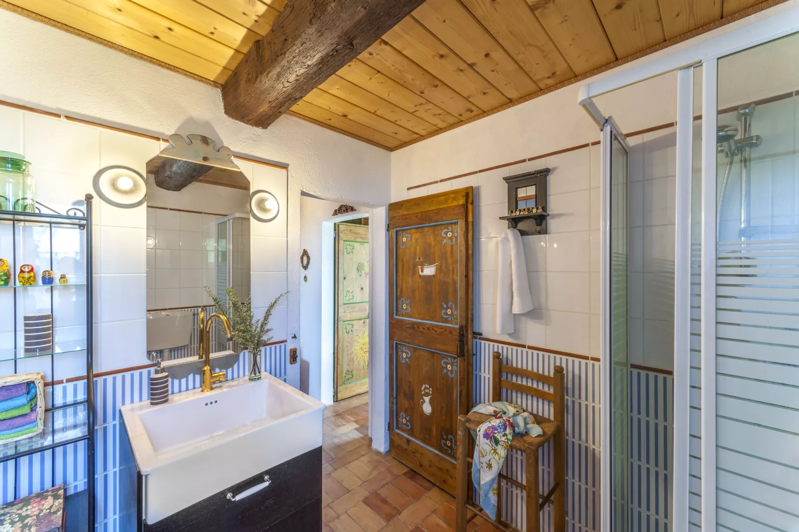 Le Castorelle-Badezimmer