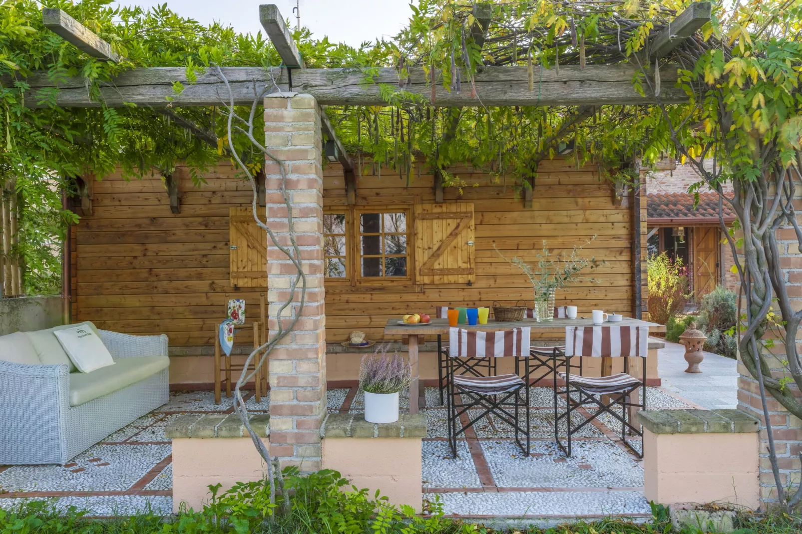 Le Castorelle-Terrassenbalkon