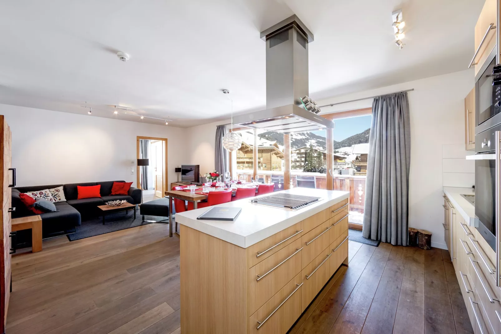 Appartement Royal Gerlos 10-Living room
