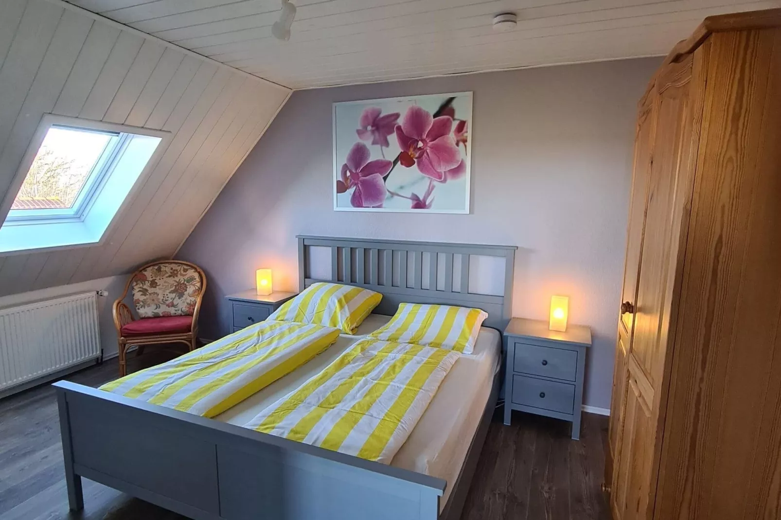 Fewo Wattkieker - Wattseite-Schlafzimmer