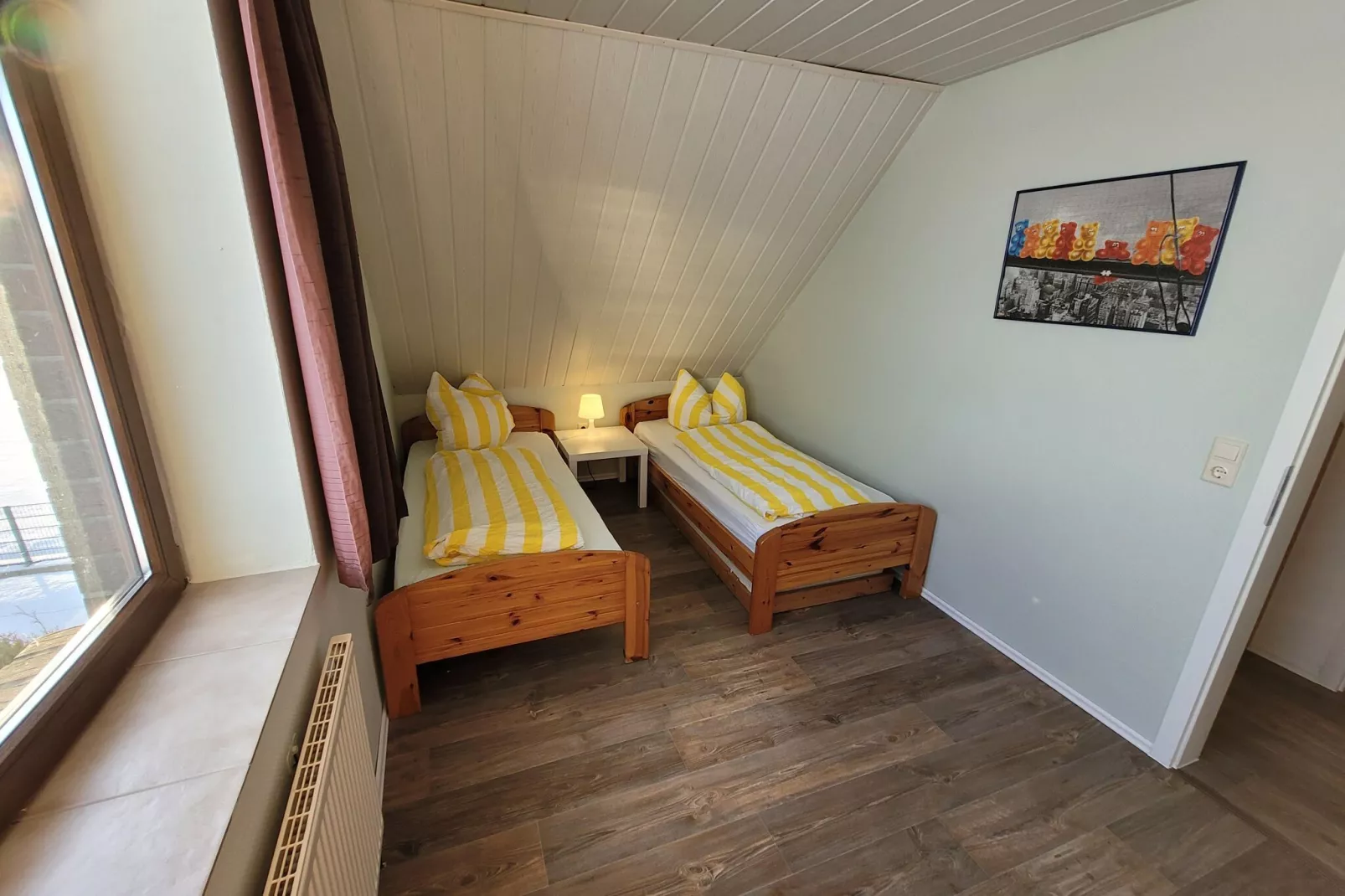 Fewo Wattkieker - Wattseite-Schlafzimmer