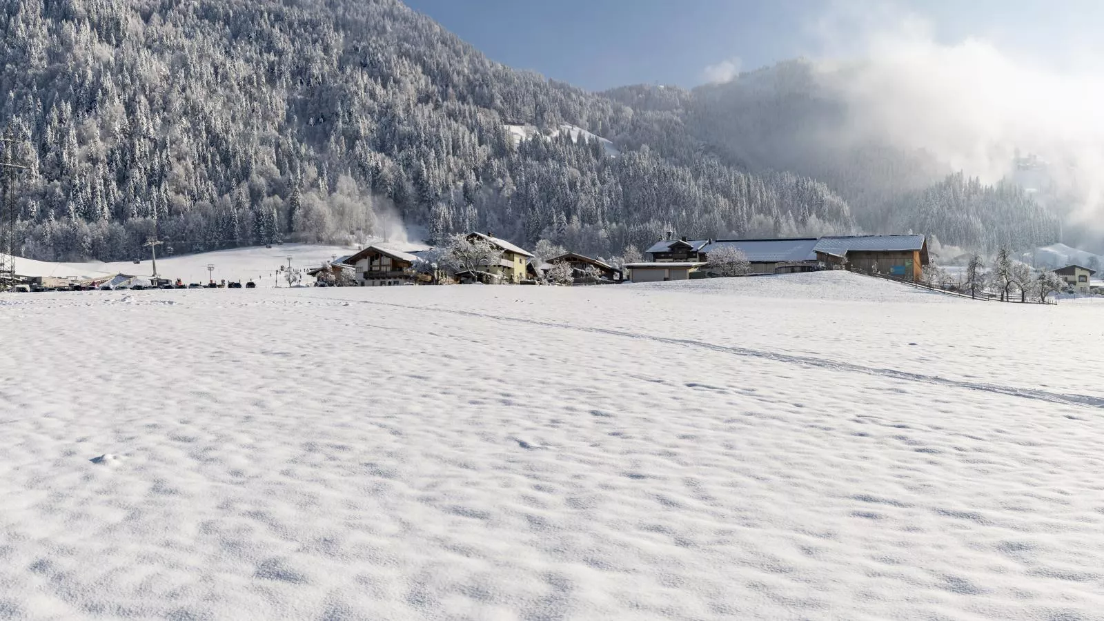 Ferienhaus Gartentraum 1-Area winter 1km