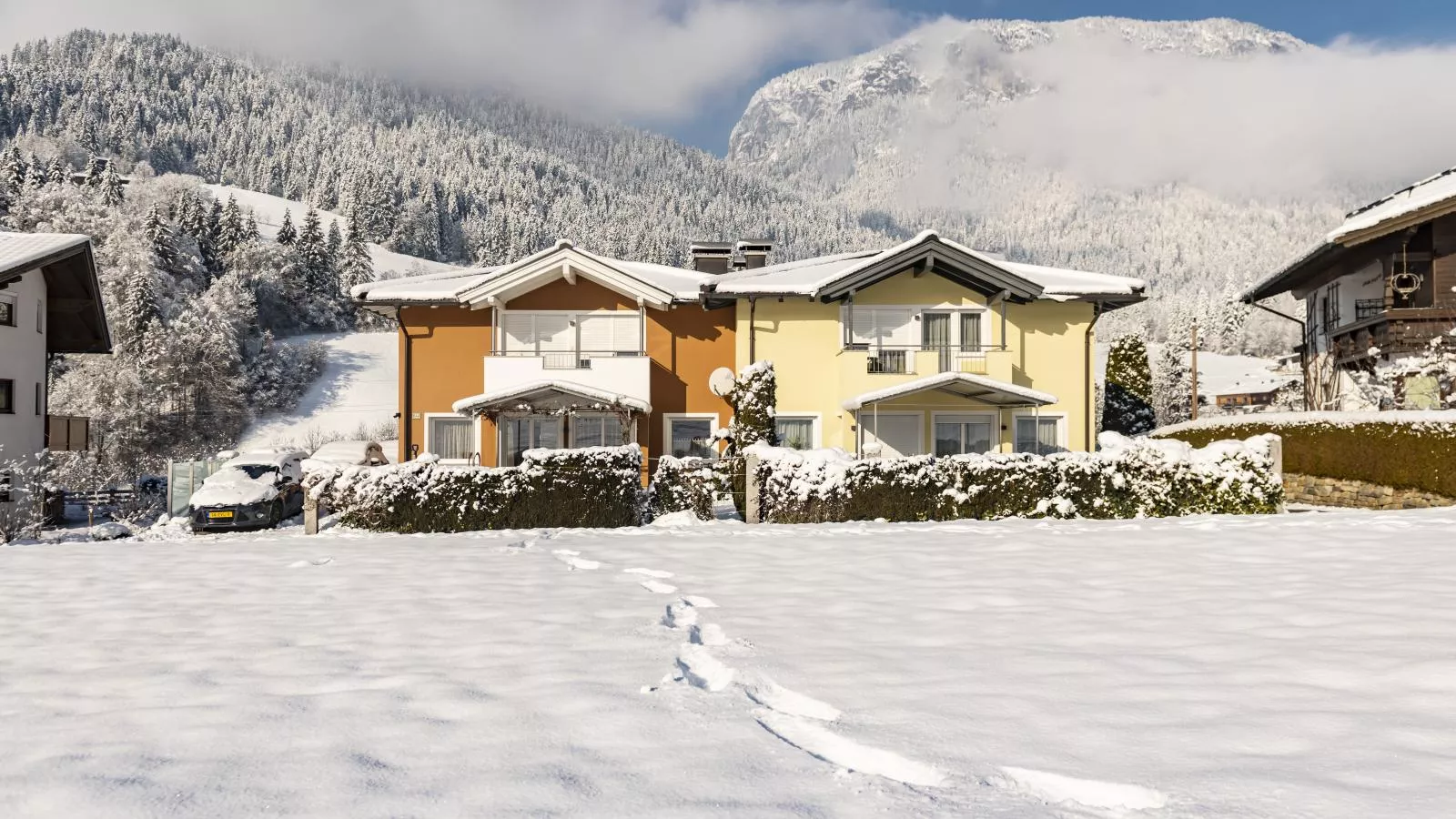 Ferienhaus Gartentraum 1-Exterior winter