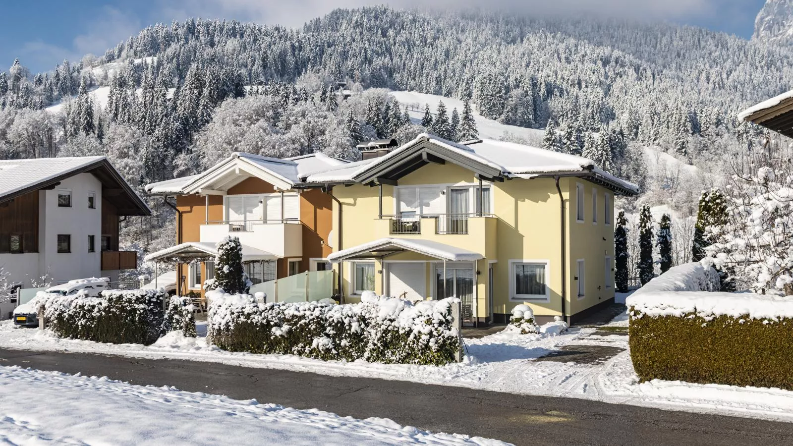 Ferienhaus Gartentraum 1-Exterior winter