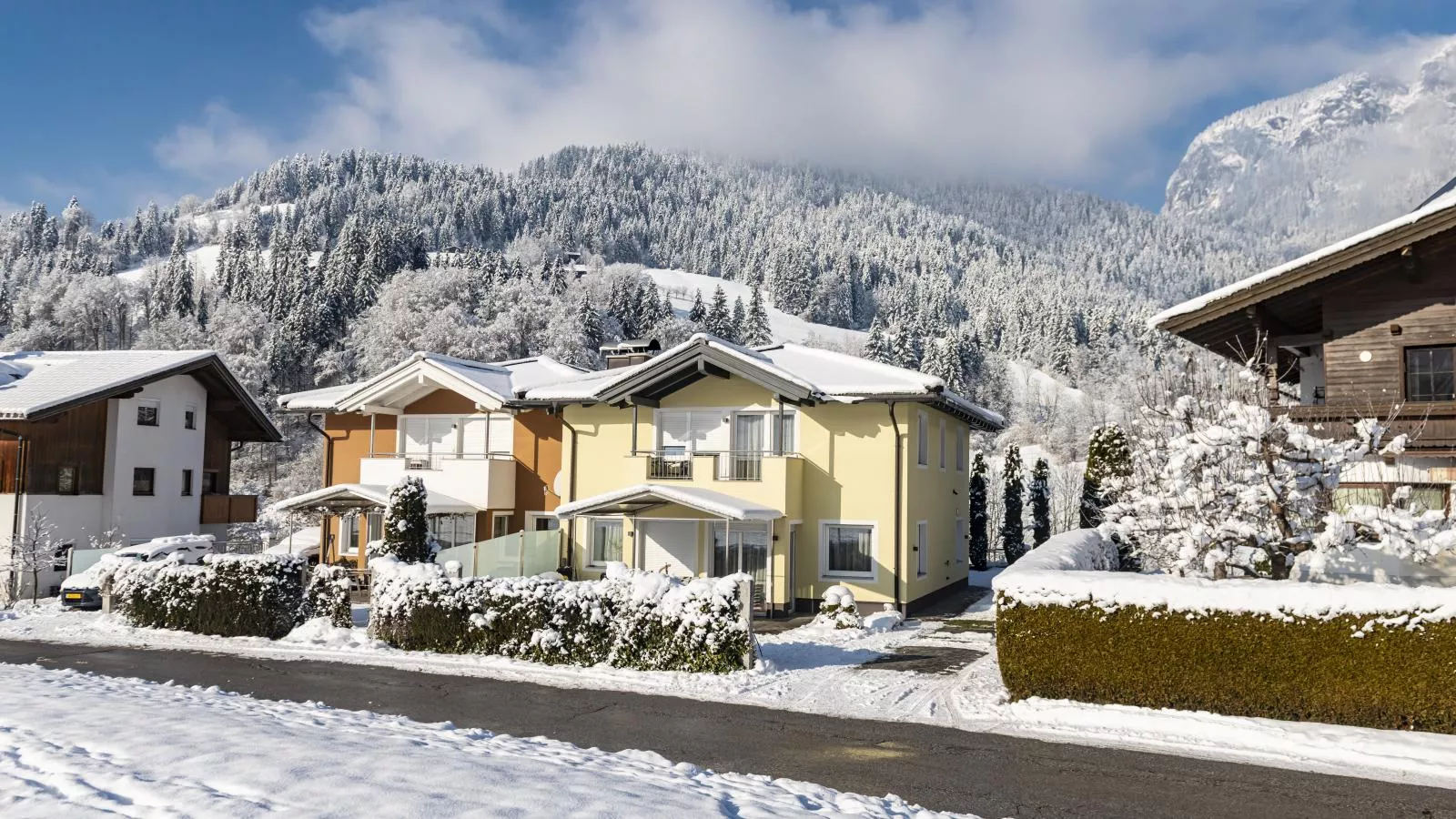 Ferienhaus Gartentraum 1-Exterior winter