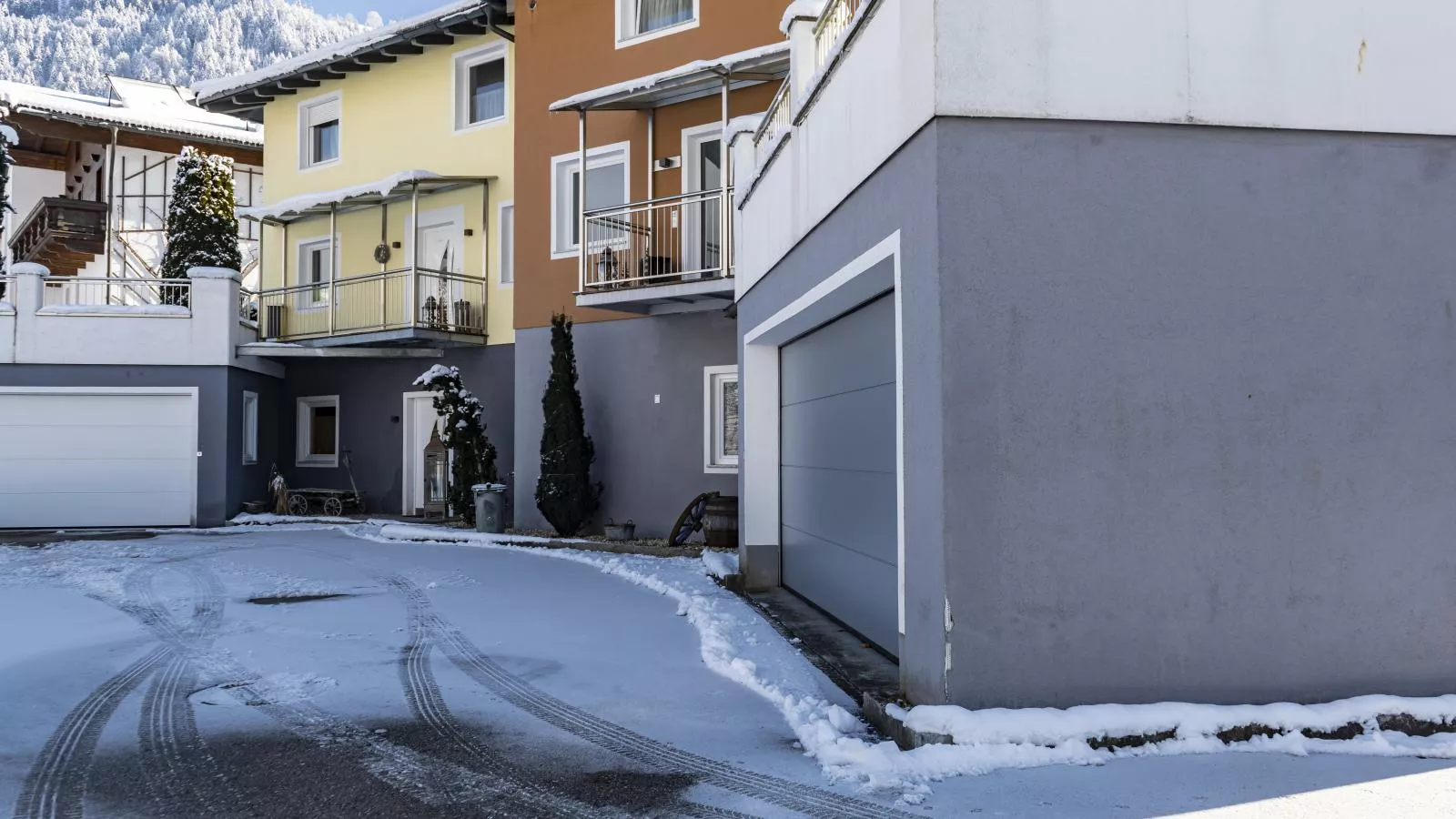 Ferienhaus Gartentraum 2-Außenbereich Winter