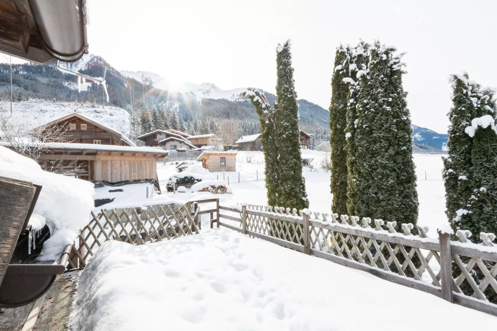 Bauernhaus Bachler-View winter