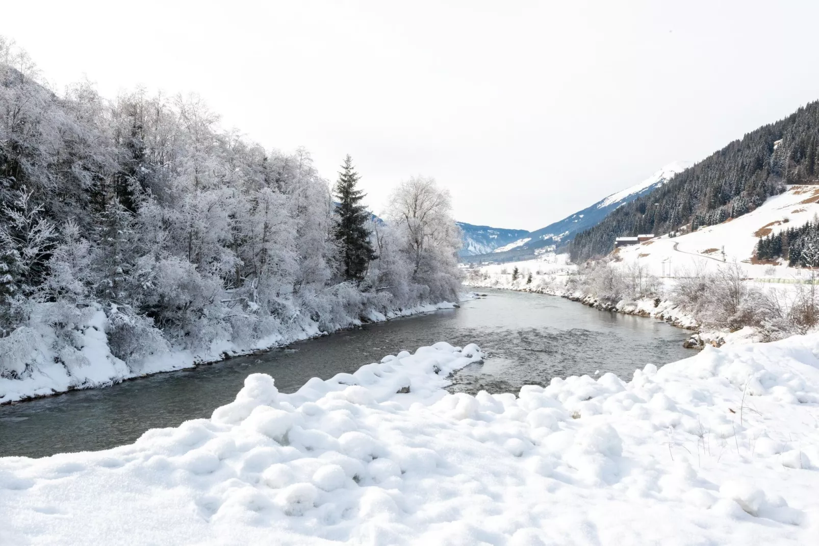 Bauernhaus Bachler-Area winter 5km