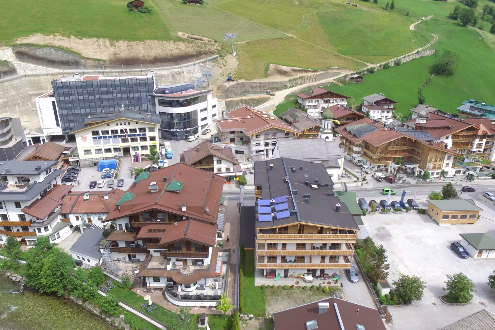 Appartement Royal Gerlos 05-Außenbereich Sommer