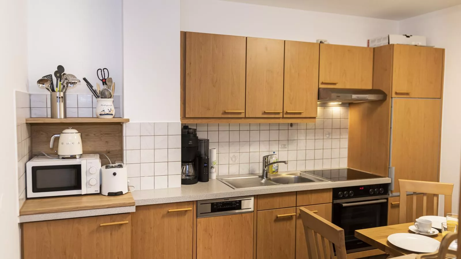 Apartment Gartentraum-Kitchen