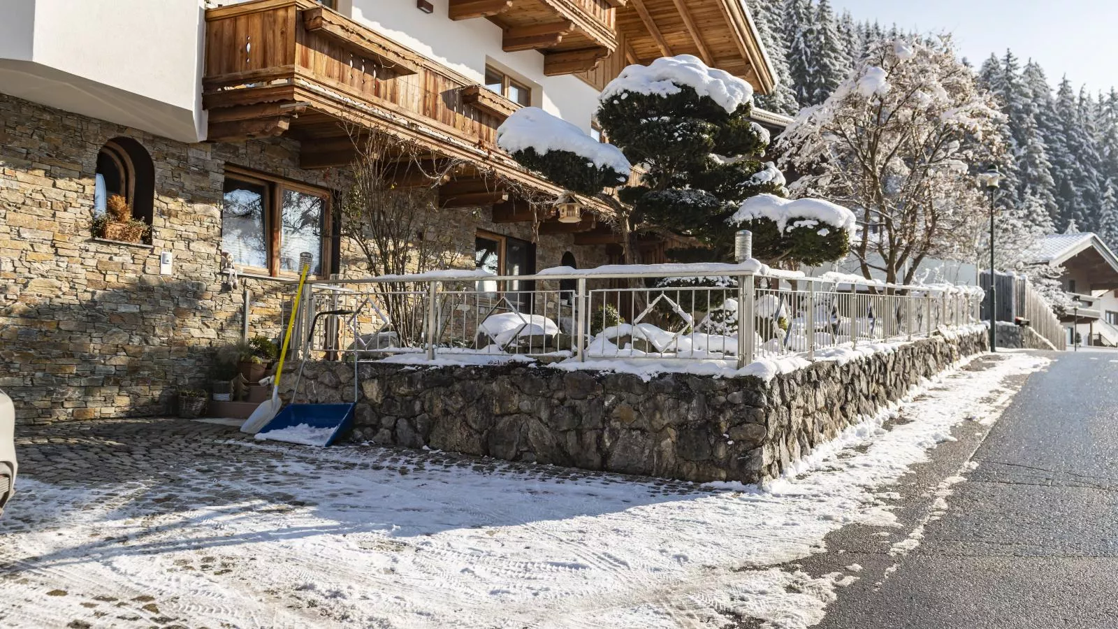 Apartment Gartentraum-Exterior winter