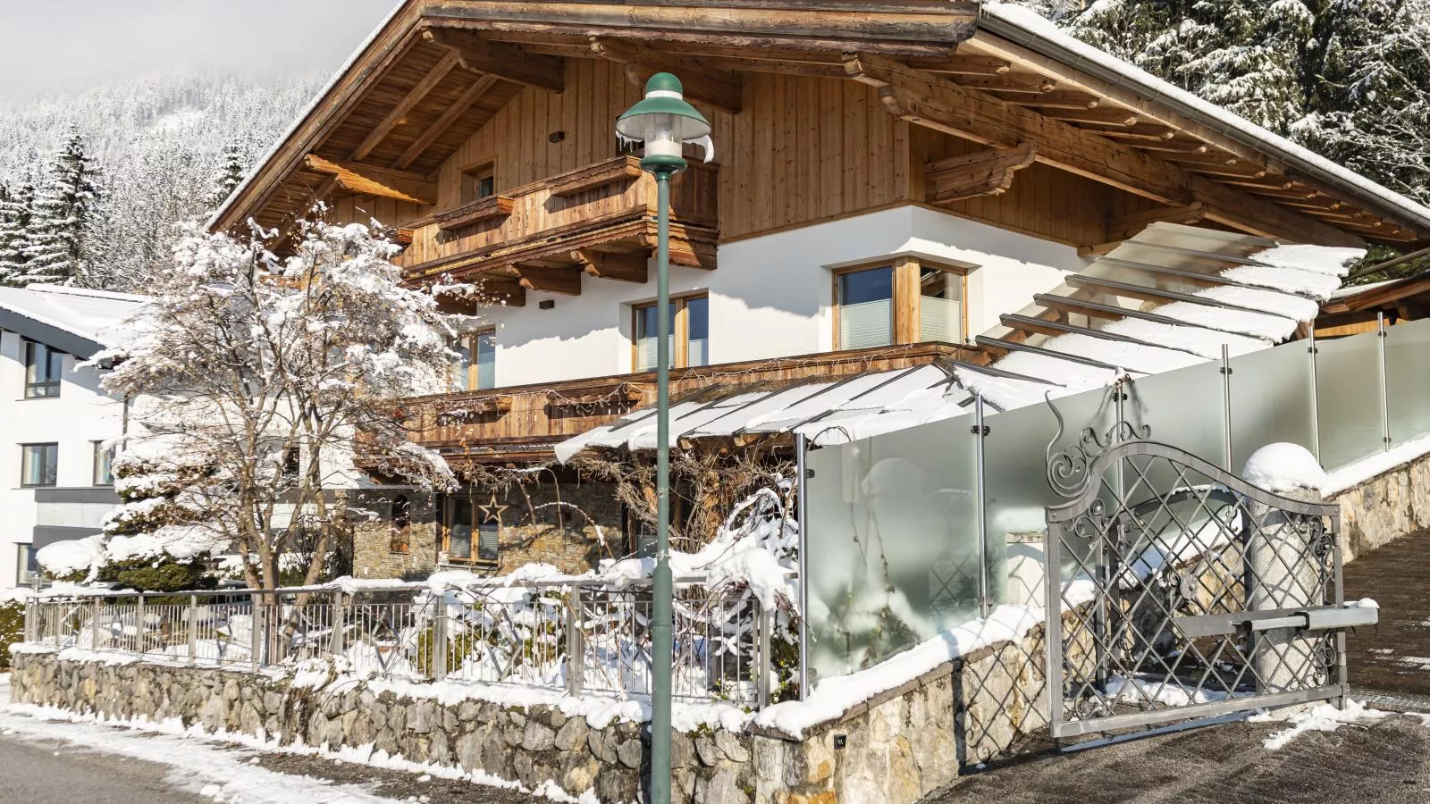 Apartment Gartentraum-Exterior winter