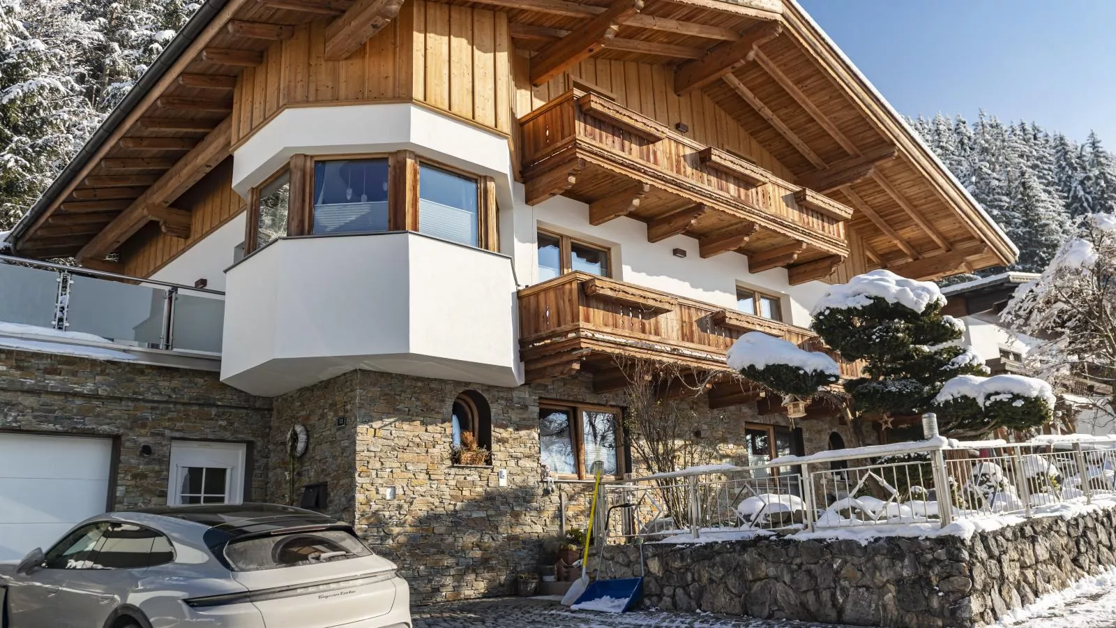 Apartment Gartentraum-Exterior winter