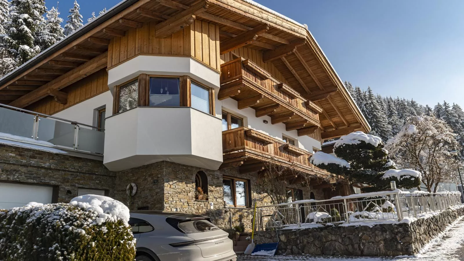 Apartment Gartentraum-Exterior winter