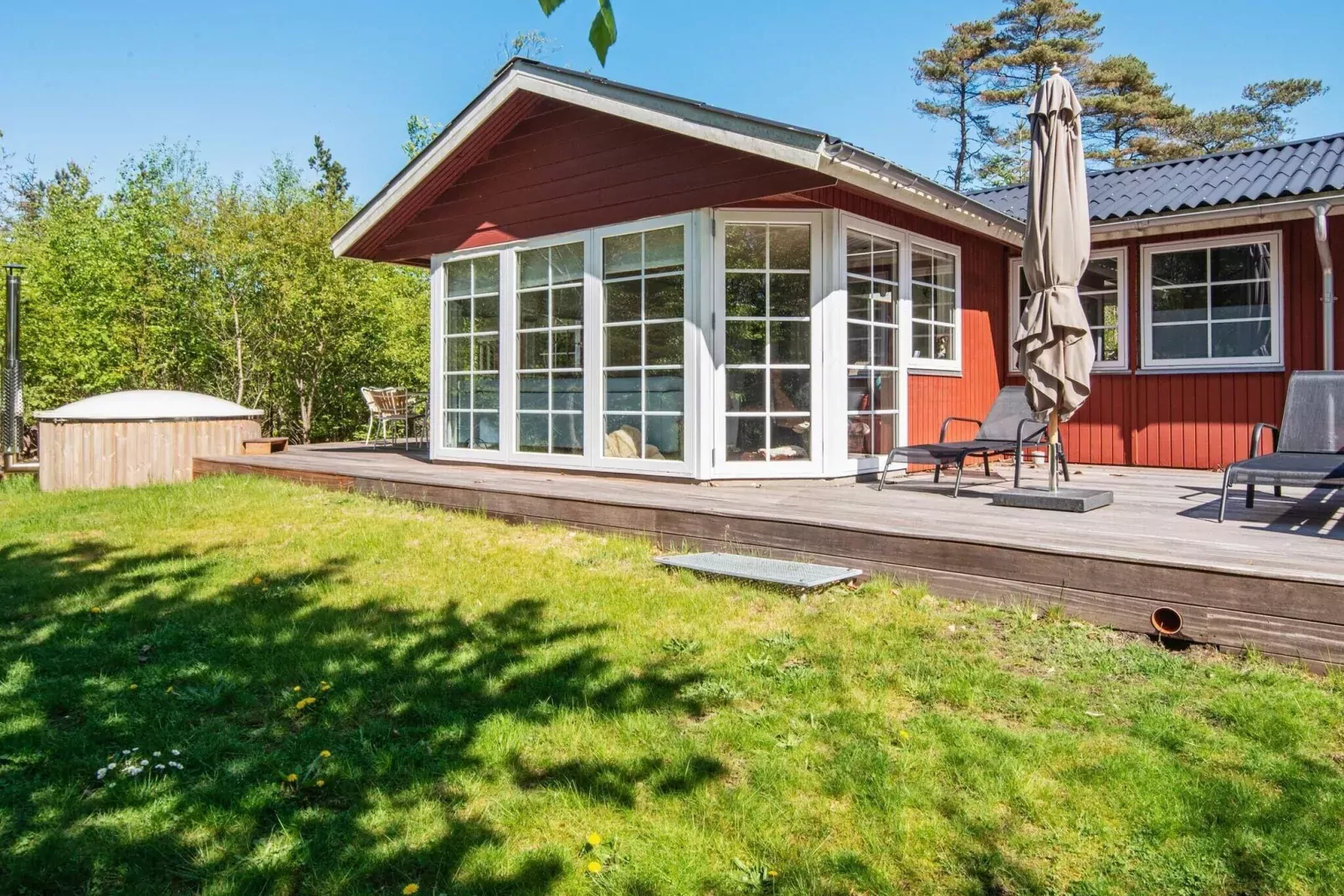 Maison de vacances pour 6 a Hemmet-Vue