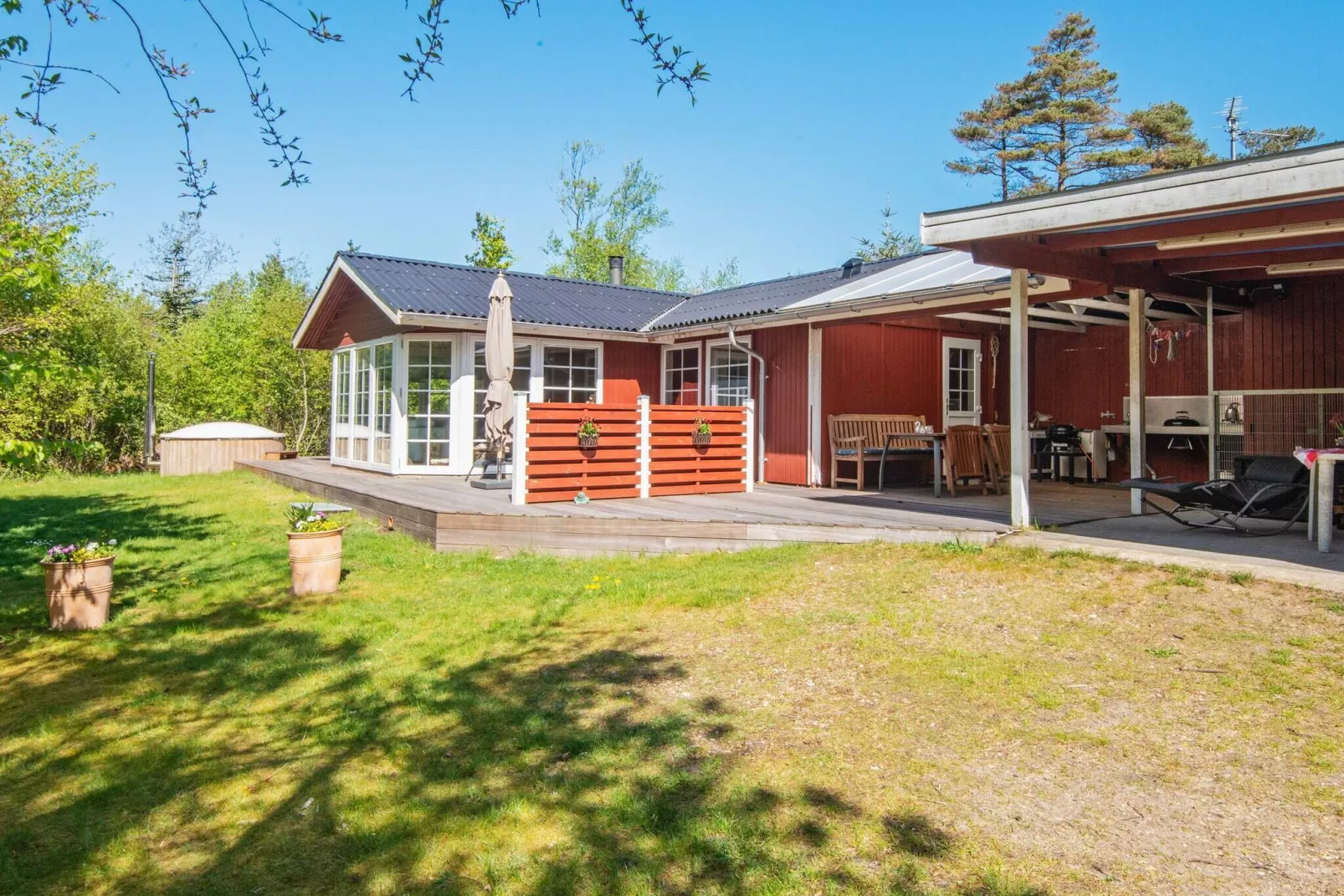 Maison de vacances pour 6 a Hemmet-Vue