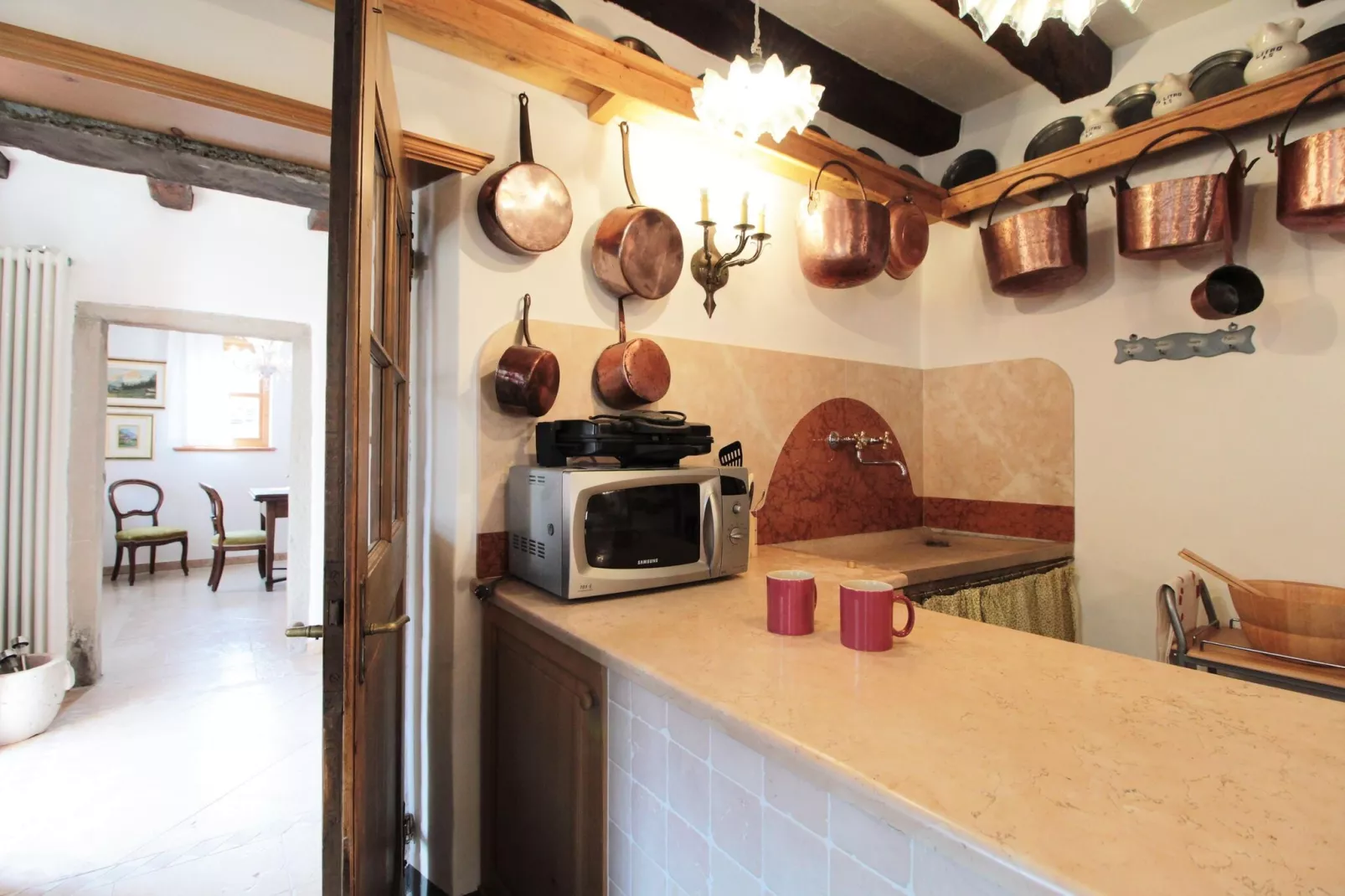 CASA TRAME DEGLI ANGELI 5 pax-Kitchen