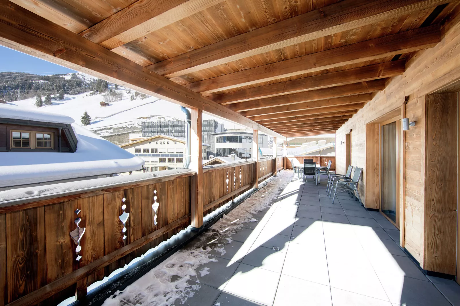 Penthouse Royal Gerlos-Terrasse / balcon