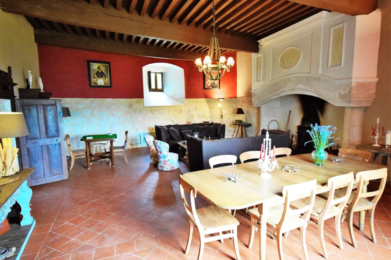 Chateau de plèneselve 12P-Living room