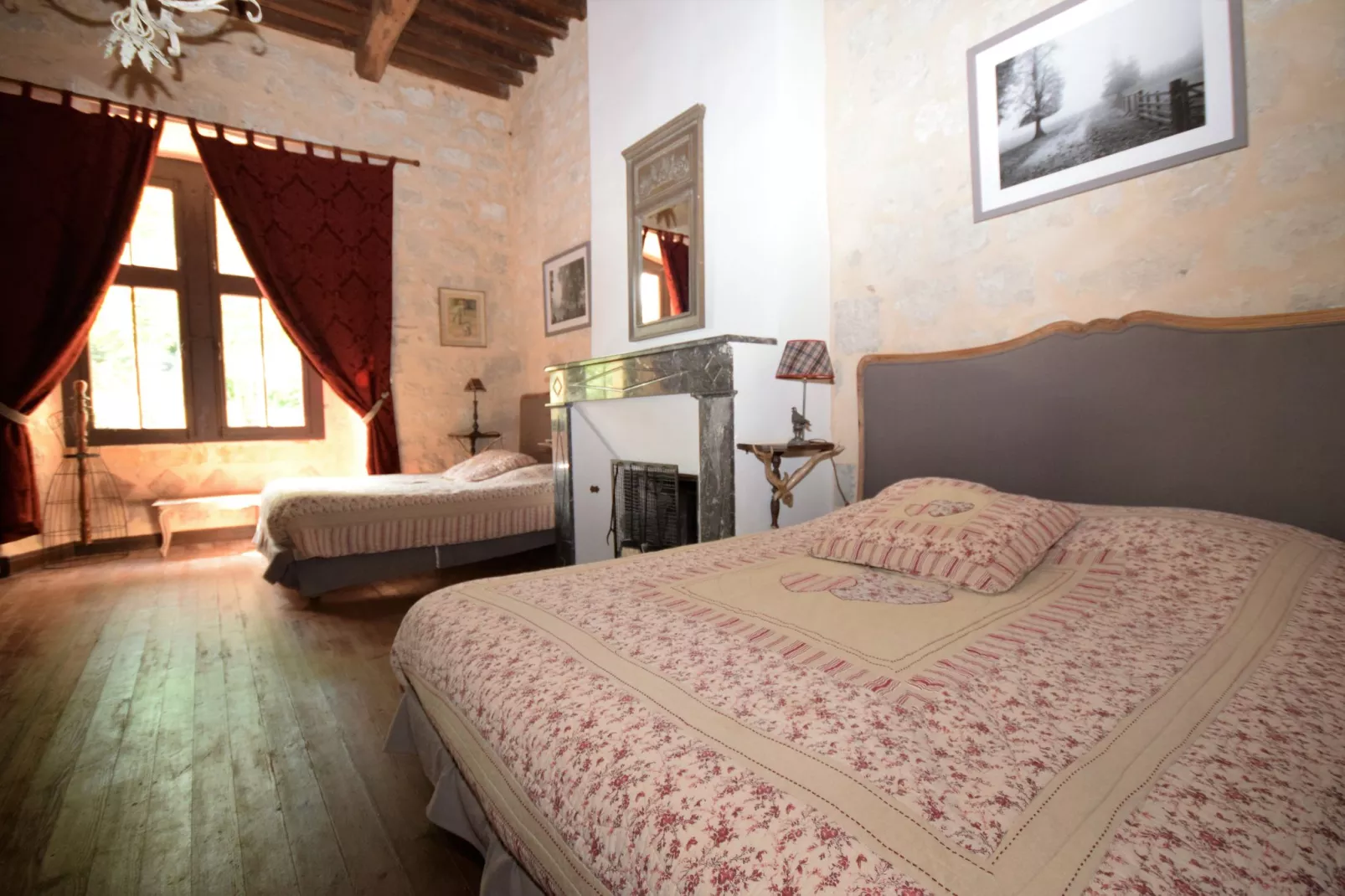 Chateau de plèneselve 12P-Bedroom