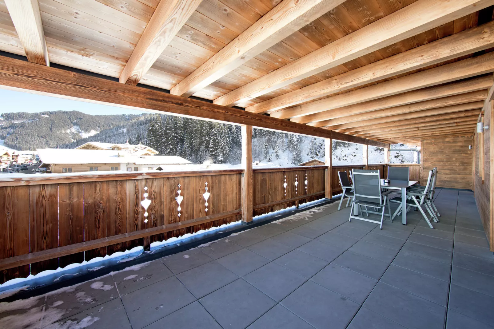 Penthouse Royal Gerlos-Terrasse / balcon
