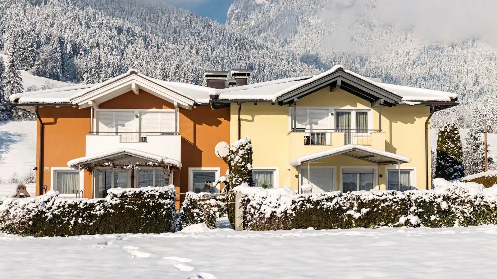 Ferienhaus Gartentraum-Exterior winter
