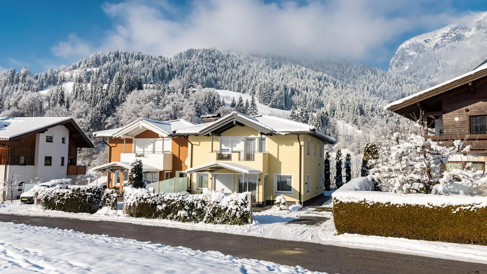 Ferienhaus Gartentraum-Exterior winter