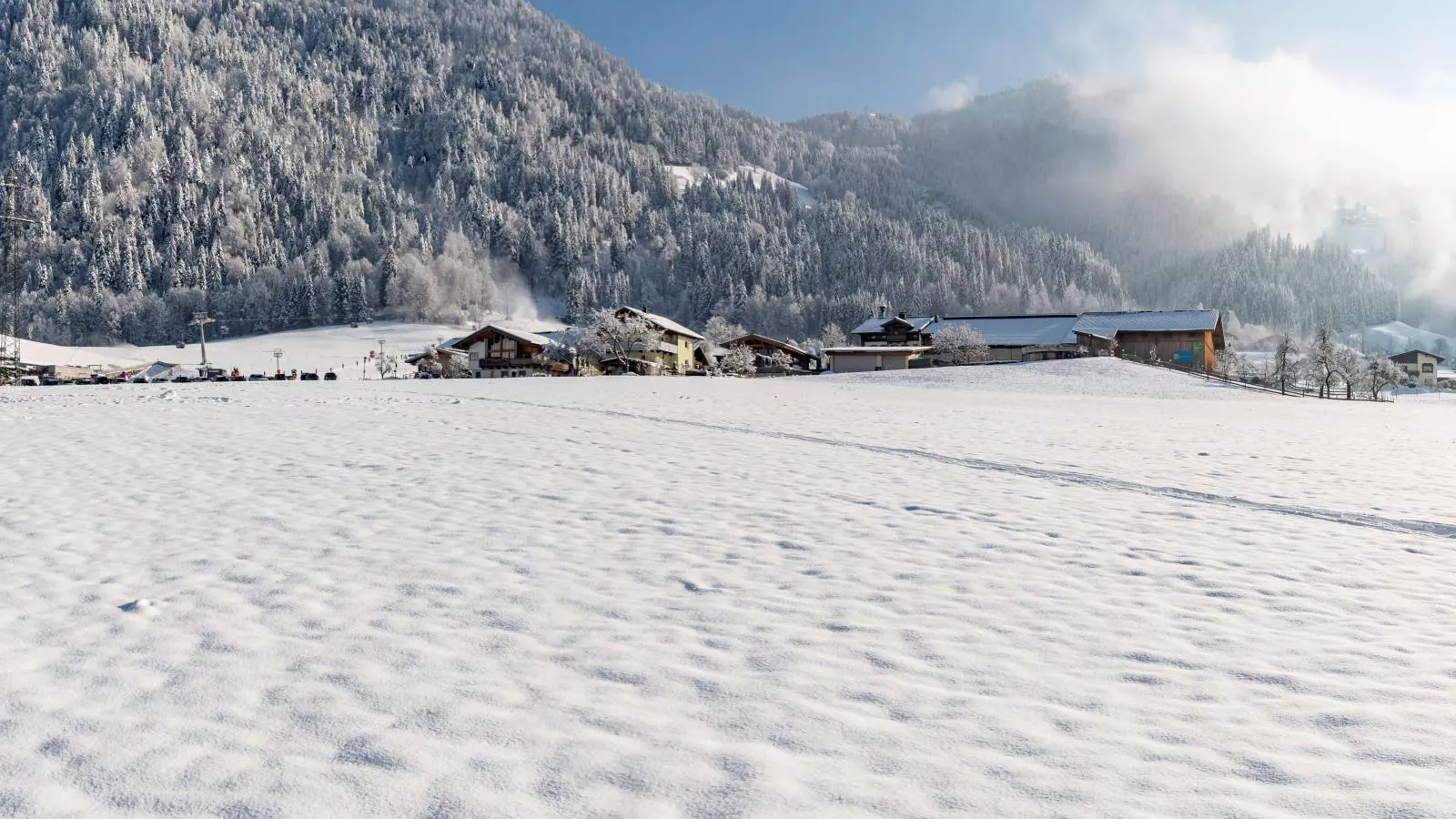 Ferienhaus Gartentraum-View winter