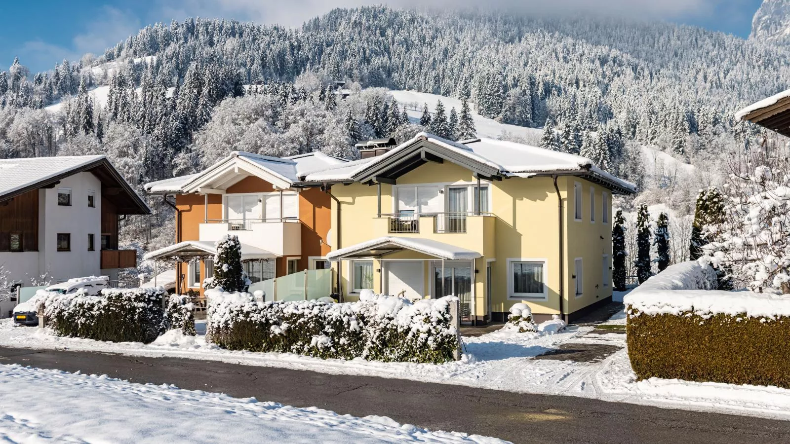 Ferienhaus Gartentraum-Exterior winter