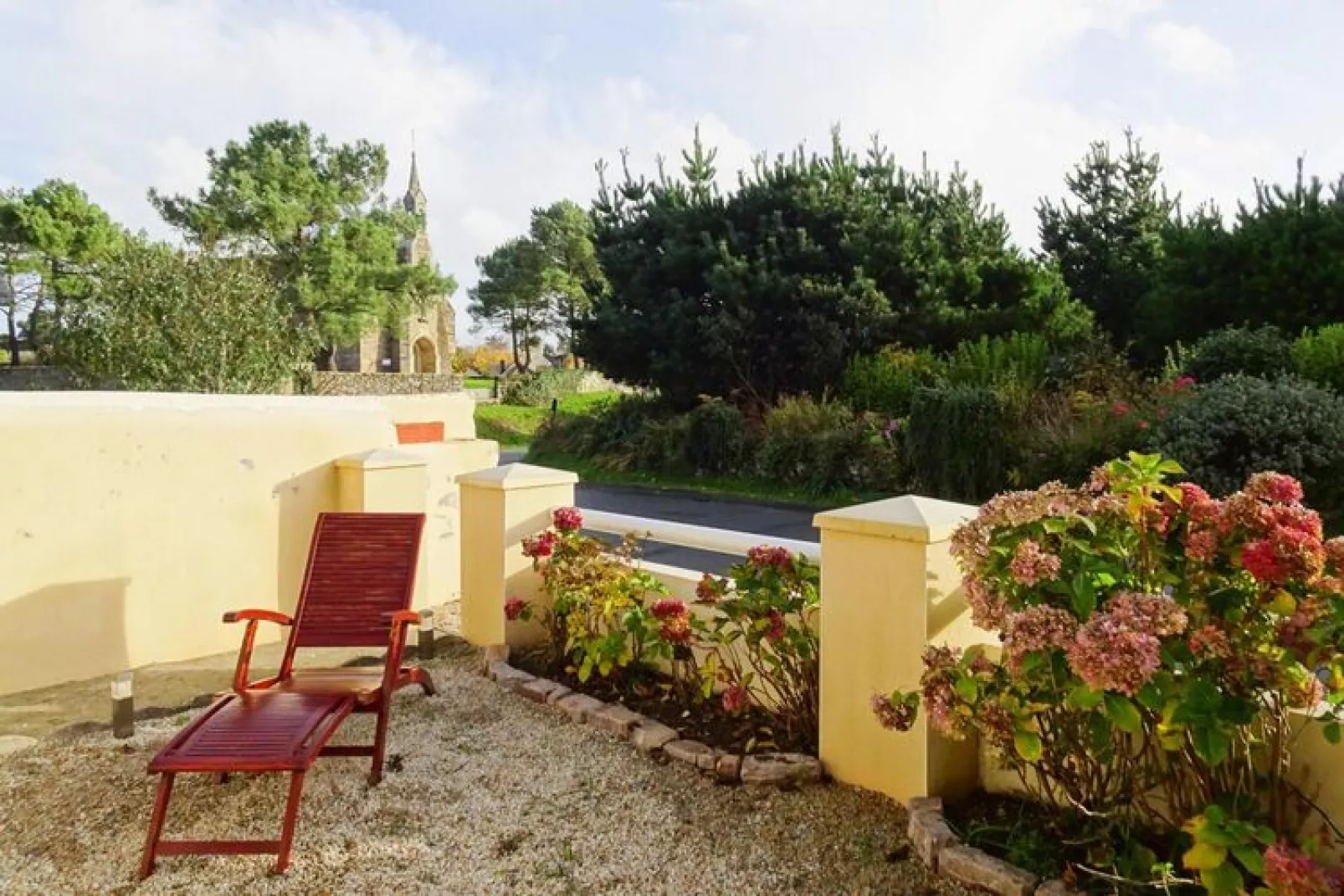 Terraced house with garden and sea view Paimpol-Balcon-terrasse