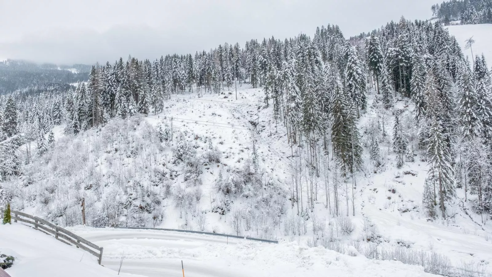 Haus Sonnberg-Vue d'hiver