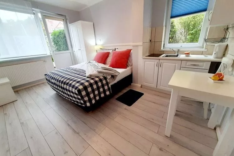 Studio 2-osobowe parter-Schlafzimmer