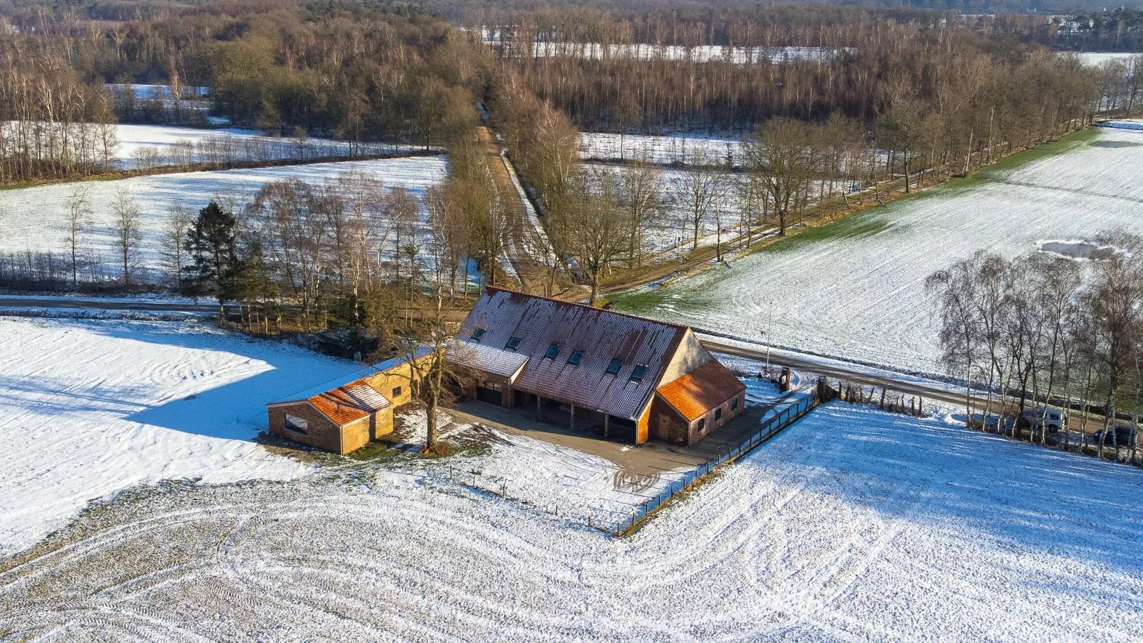 Lindehoeve-Exterior winter