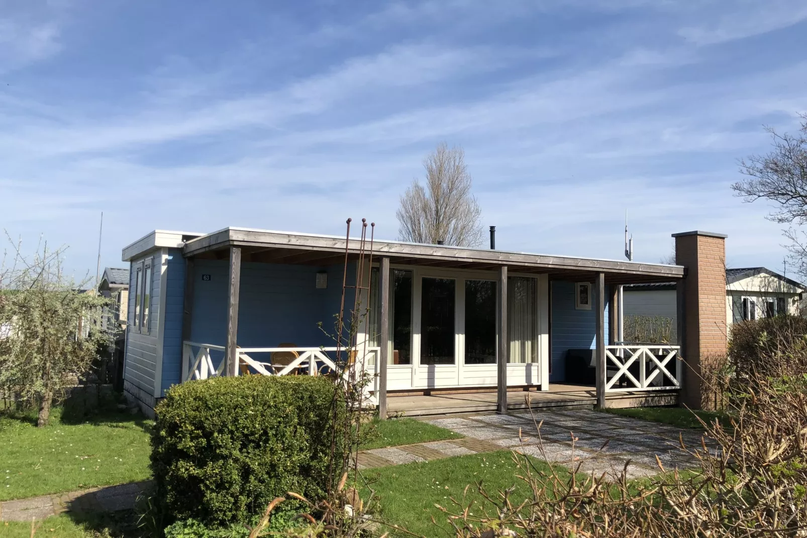 Recreatiepark Wiringherlant - Wiringher Chalet 63-Extérieur été