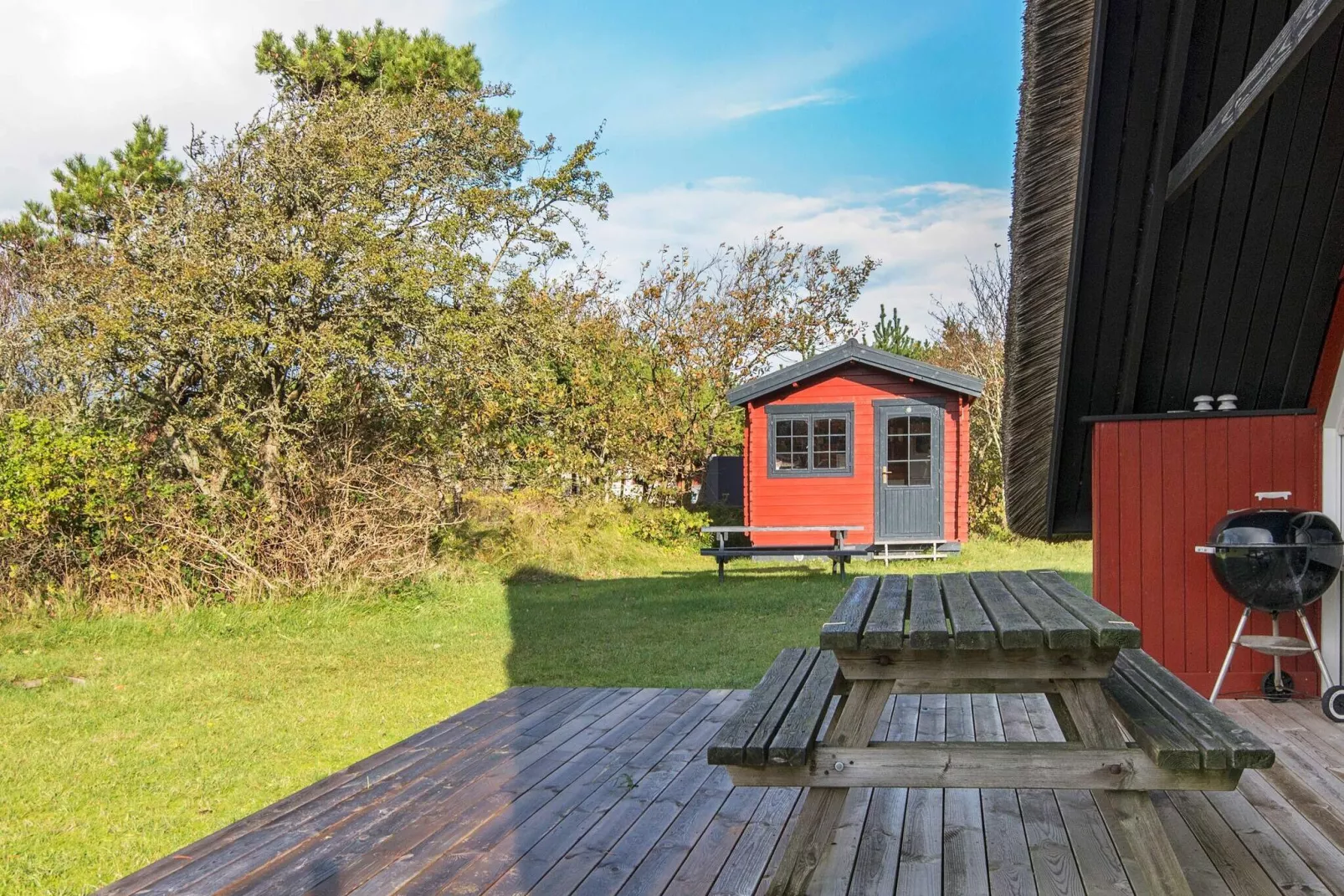Cottage paisible avec chaume a Romo-By Traum
