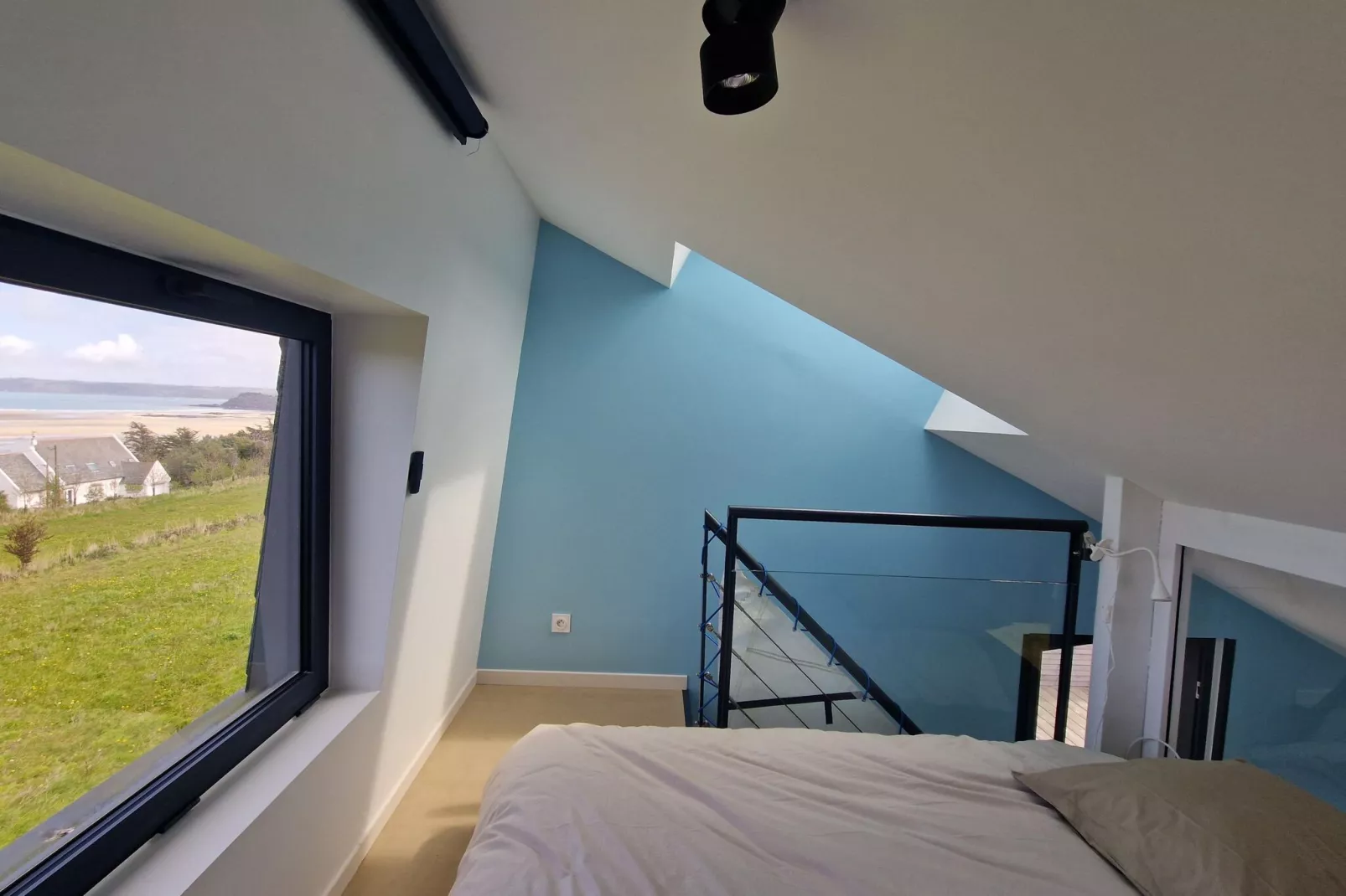 Studio haut Locquirec-Bedroom