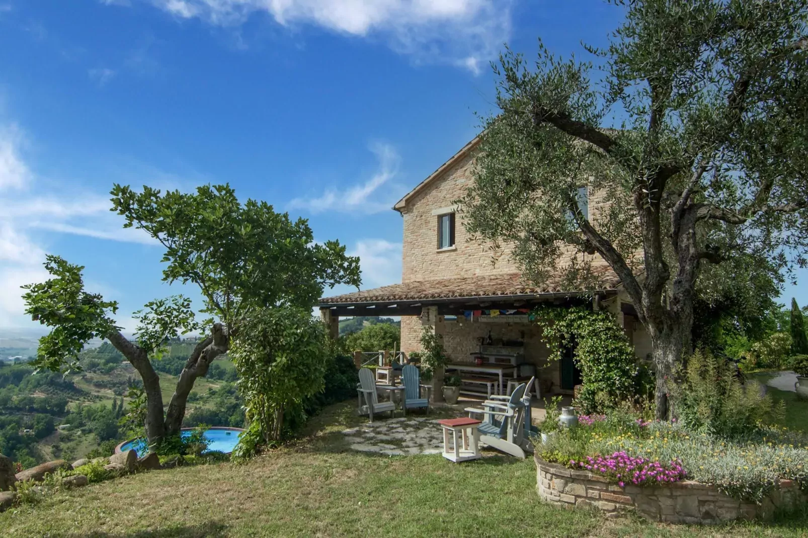 Casa Celeste-Außenbereich Sommer