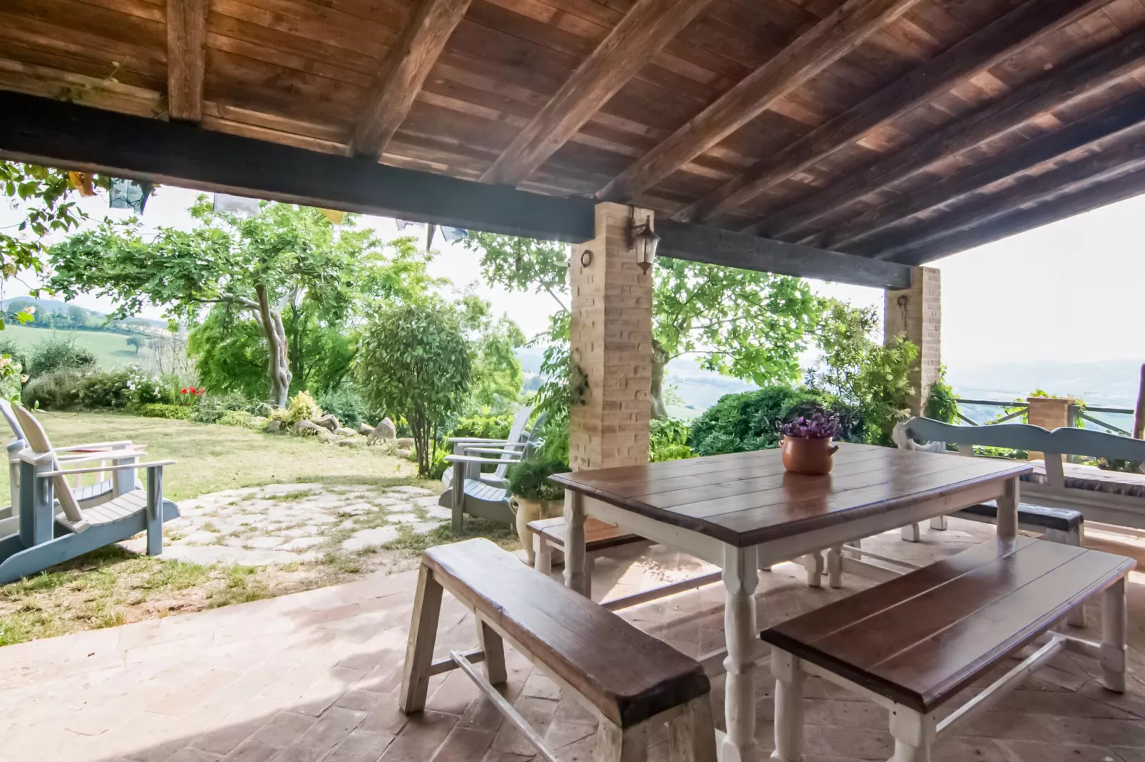 Casa Celeste-Terrasse/Balkon