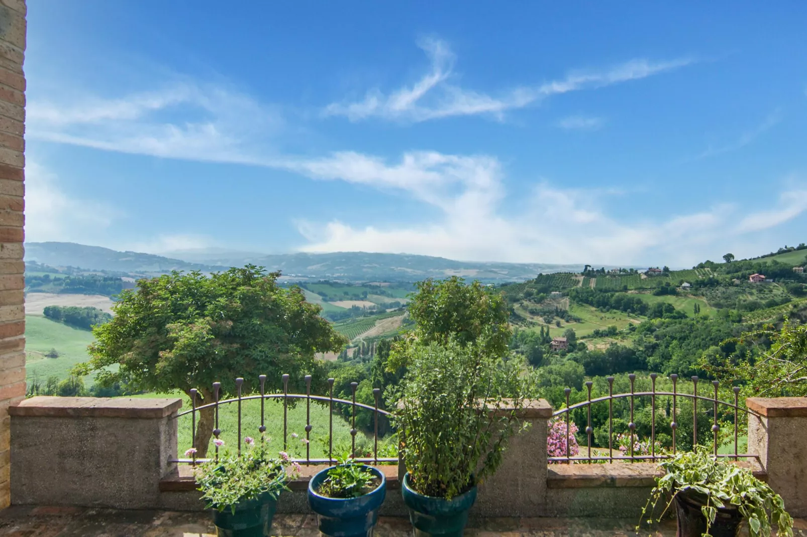 Casa Celeste-Terrasse/Balkon