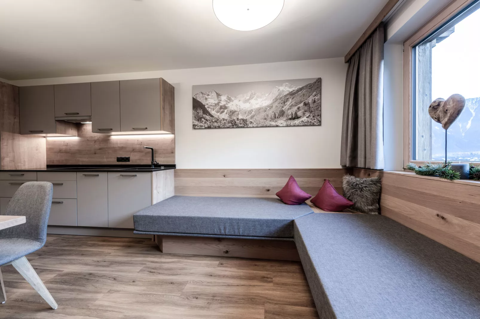 Bergblick-Living room
