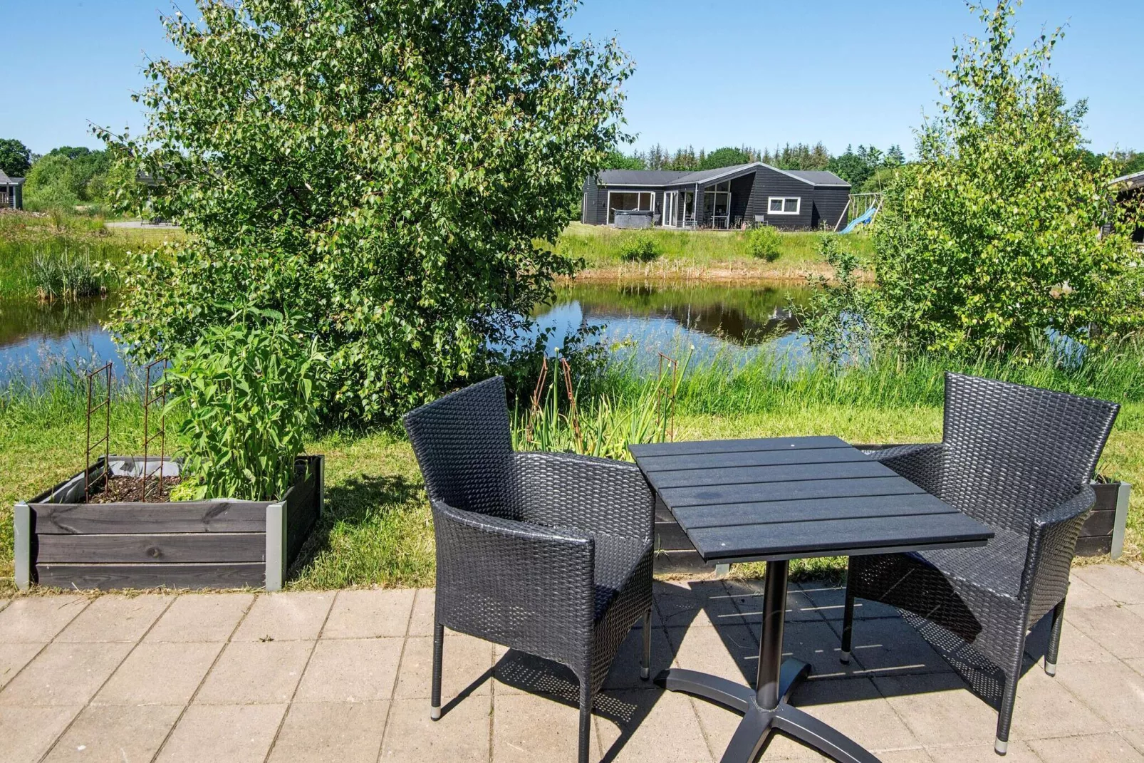 8 person holiday home in Glesborg-Water view