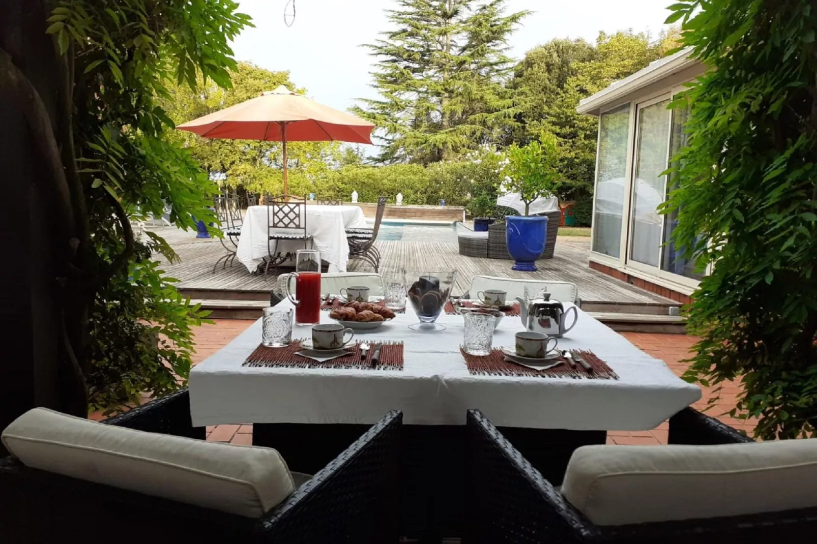 Villa Ravel-Terrassenbalkon