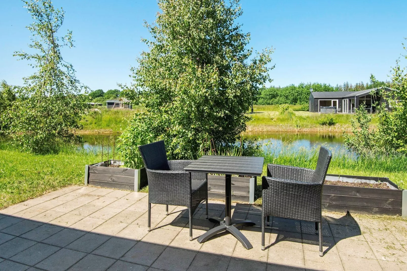 8 person holiday home in Glesborg-Water view