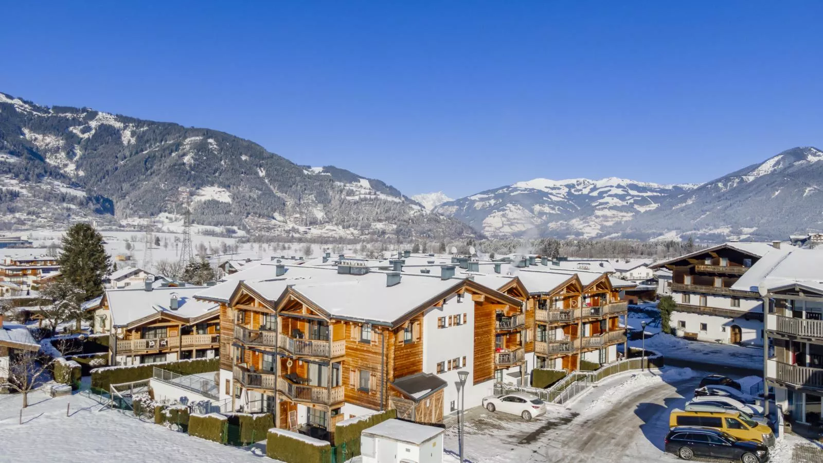 Mountainview-Gebiet Winter 5 km