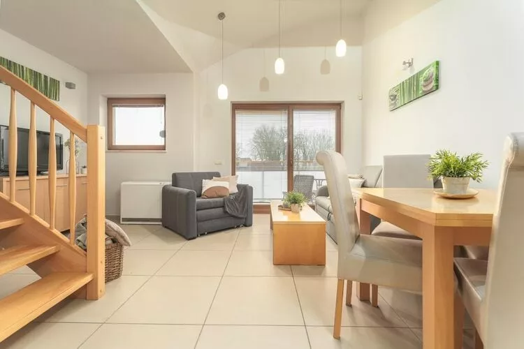 Apartament 2-poziomowy Bałtycka Rewal-Wohnzimmer