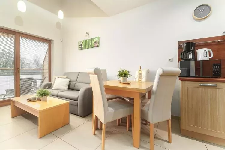 Apartament 2-poziomowy Bałtycka Rewal-Wohnzimmer