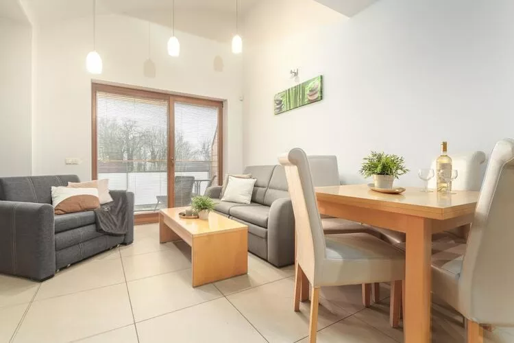 Apartament 2-poziomowy Bałtycka Rewal-Wohnzimmer